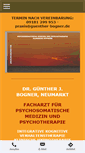 Mobile Screenshot of guenther-bogner.de